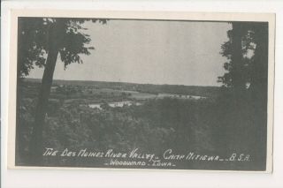 Vintage Postcard Summer Camp Mitigwa 1940s Iowa Council [cm0472]