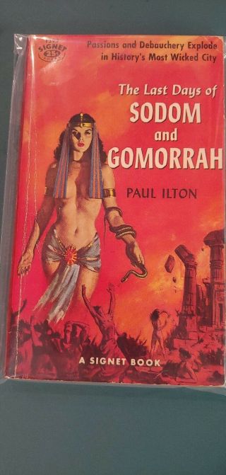 The Last Days Of Sodom And Gomorrah,  1957 Signet,  - Vg,  Mcguire Cover