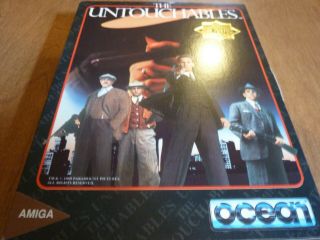 The Untouchables By Ocean For Commodore Amiga,  Below Cost,  Ships