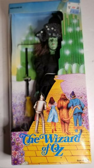 Wizard Of Oz 11 " Wicked Witch Doll 1991 - 08875t Sky Kids Nos