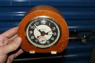 Vintage Mid Century Modern Electric Mantel Clock,  United Clock Corp.