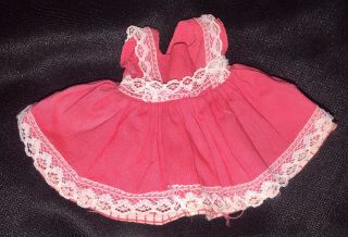 Vintage 1950s Vogue Ginny Pink Dress Tagged