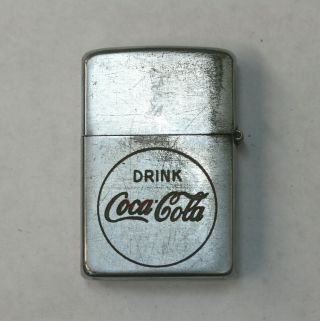 1949 Zippo Lighter 50th Anniversary Coca - Cola Coke Birmingham Alabama
