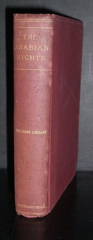 Antique Hb.  The Arabian Nights Entertainments,  Translated From The Arabic