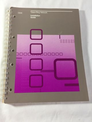 Ibm Token - Ring Network Installation Guide 3rd Edition November 1988 Q6