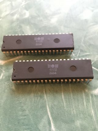 Mos 6522 Ic Interface Adapter For Commodore Sx - 64