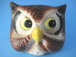 Vintage Ceramic Owl Eye Glasses Holder Made In Japan Cmi Chadwick