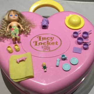 Lucy Locket Dream Home Rare Parts Doll & Polly Pocket Bluebird Vintage 1992 90s
