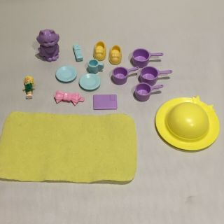 LUCY LOCKET DREAM HOME Rare Parts Doll & POLLY POCKET BLUEBIRD VINTAGE 1992 90s 2