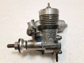.  Vintage Japanese Os Max 15 R/c Model Engine With Os - 702 Muffler