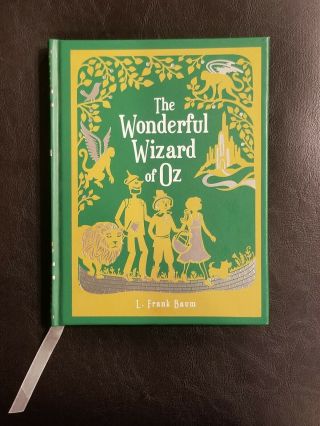 The Wonderful Wizard Of Oz By L.  Frank Baum Leather Bound 2012 Barnes Noble