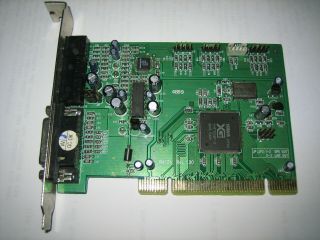Yamaha Ymf724f - V Pci Sound Blaster Compatible Sound Card /w Game Port.