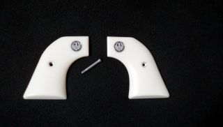 Vintage Ruger Old Model Vaquero Factory Ivory Grips.  With Screw