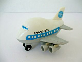 Pan Am 747 Airplane Plastic Model Toy Vintage Collectible Memorabilia