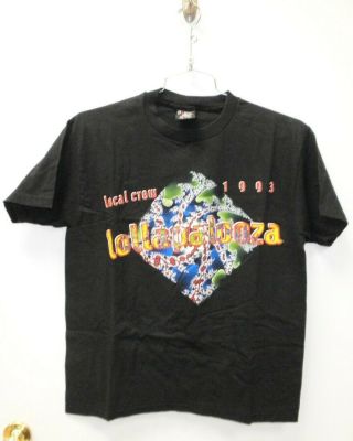 Vintage 1993 Lollapalooza Concert Local Crew T - Shirt Primus Tool Size Xl
