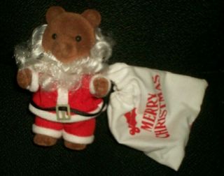 Sylvanian Families Merry Christmas Bear 1993 Vintage Calico Critters