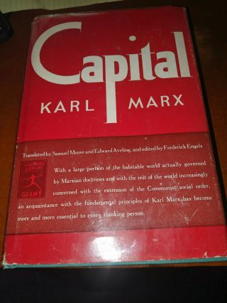 Capital Karl Marx Modern Library Hardcover