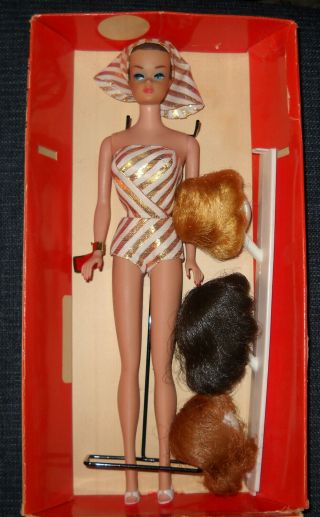 Vintage Barbie Fashion Queen Doll With Wrist Tag