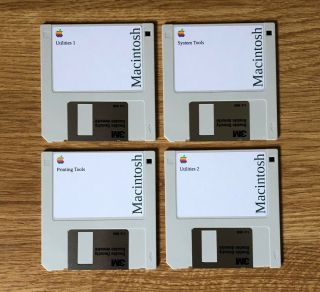 Macintosh System 6 Installation Floppy Disks (6.  0.  5 - 6.  0.  8 Choose Your Language)