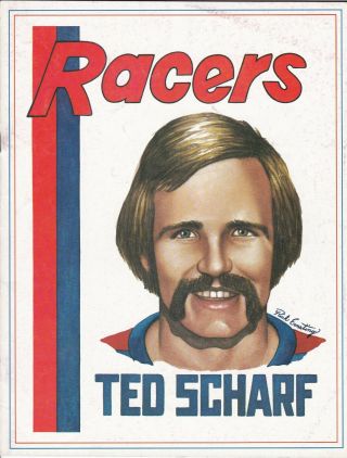 Rm: World Hockey League Jan 23,  1976 Indianapolis Racers/cincinnati Program - Exmt