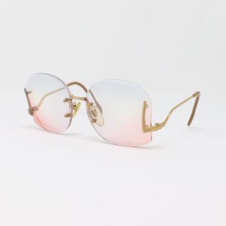 Vintage Neostyle Eyeglasses Frames Gold 56 - 16 - 124 Cleaned