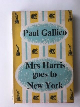 Mrs Harris Goes To York By Paul Gallico 1960 First Edition Fine