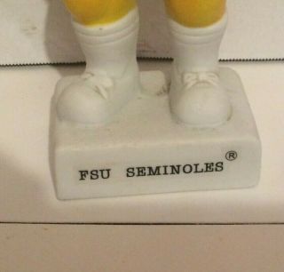 Vintage FSU Seminoles Bobble Head Collectors Edition 1996 VG 3
