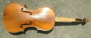 Fine Antique Joseph Guarnerius Model Full Size Violin For Repair