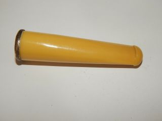Vintage Butterscotch Colored Bakelite Cigarette Holder 3 