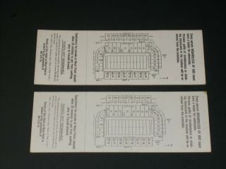 1978 ARMY/LAFAYETTE AND ARMY/COLGATE FULL FOOTBALL TICKETS - - RARE 2