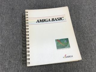 Commodore Amiga Basic Microsoft Basic For The Amiga User 