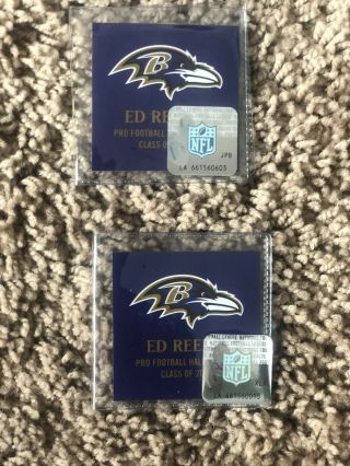 ED REED Commemorative Coins Ravens Vs England Game Book 3