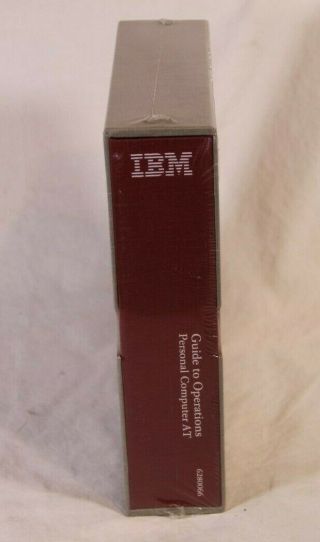 Ibm Guide To Operations Personal Computer At - -