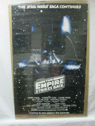 The Empire Strikes Back Star Wars Movie Vintage Poster 1983 Lucas Cng147