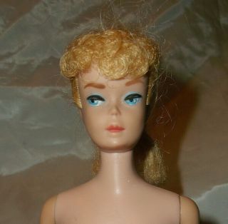 Vintage Ponytail Barbie Doll 6 Needs Some Tlc One Day