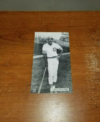 Vintage Billy Williams J.  D.  Mccarthy Postcard Chicago Cubs