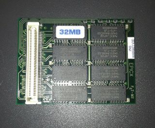 Apple Powerbook 1400c 1400cs Piggy - Back 32mb Ram Memory Module Mac Rare Part