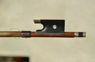 Old violin bow for renovation 72 cm stamped LUPOT 3