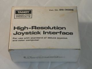 High - Resolution Joystick Interface For Radio Shack Tandy Trs - 80 Color Computer