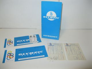 Olympic Airways Vintage 1982 (2) Ticket Jacket,  Tickets & Boarding Passes