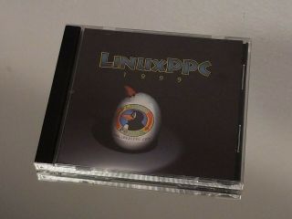 Vtg Linux Distro Linux Ppc 1999 Cd For Apple Power Pc Computers And Clones
