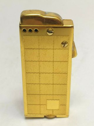Rare Vintage Thorens Pocket Petrol Lighter Swiss Made