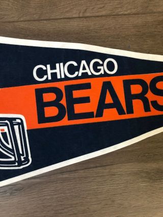 Chicago Bears Full Size Pennant 12”x30” 3