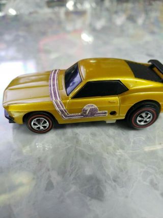 1969 Hot Wheels Sizzler Mustang Boss 302 Redline Car Vintage Made Mexico