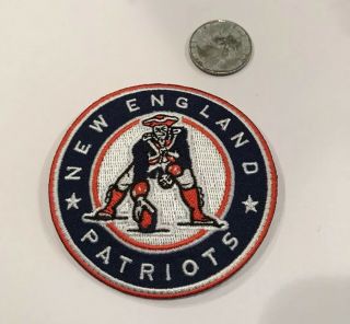 England Patriots Embroidered Iron On Patch.  Awesome 3”x 3”