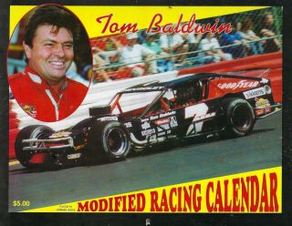 1992 - 93 Asphalt Modified Racing Color Calendar - Howard Hodge Photos