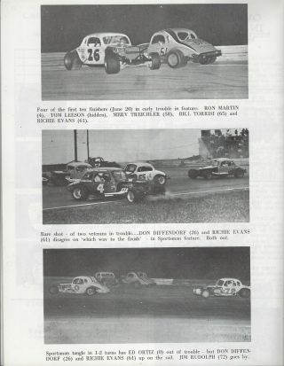1970 Lancaster Speedway Modified Program - Bill Torrisi - DB 2