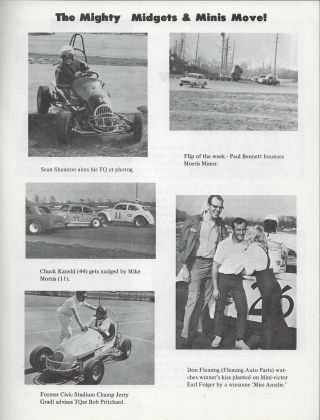 1969 Lancaster Speedway Modified Program - Ted Renshaw - DB 2