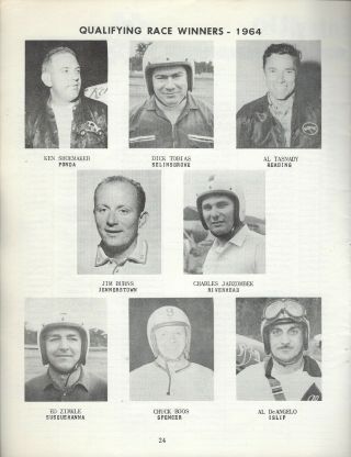 1964 Langhorne Speedway National Open Modified Program - DB 2