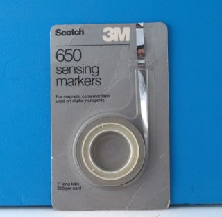 650 Sensing Markers 3m For Old Computers /ibm,  Apple And Other /very Rare